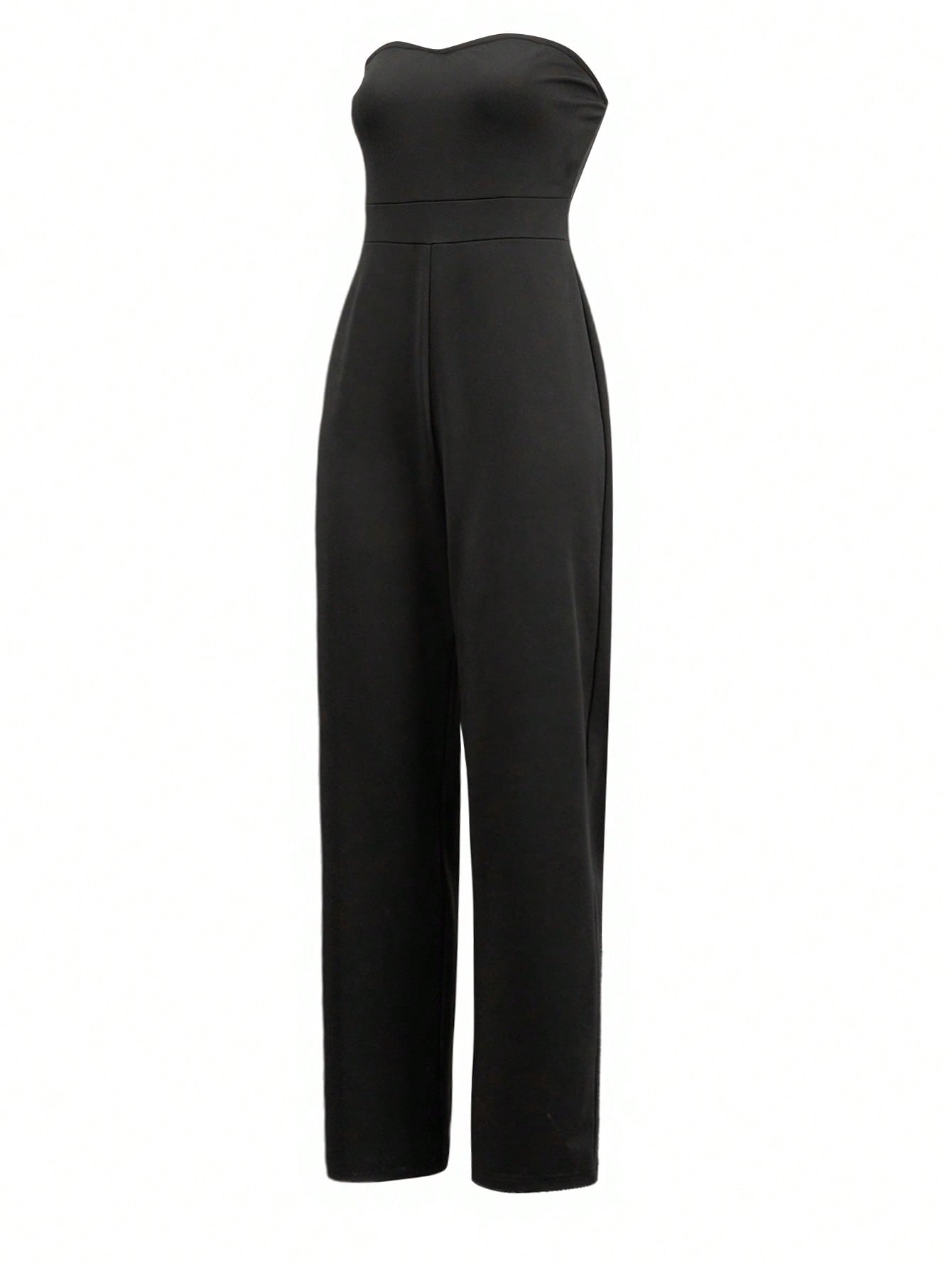 Women Black Strapless Jumpsuit – Women'S Formal Wear Jumpsuit Bewertung und Preis