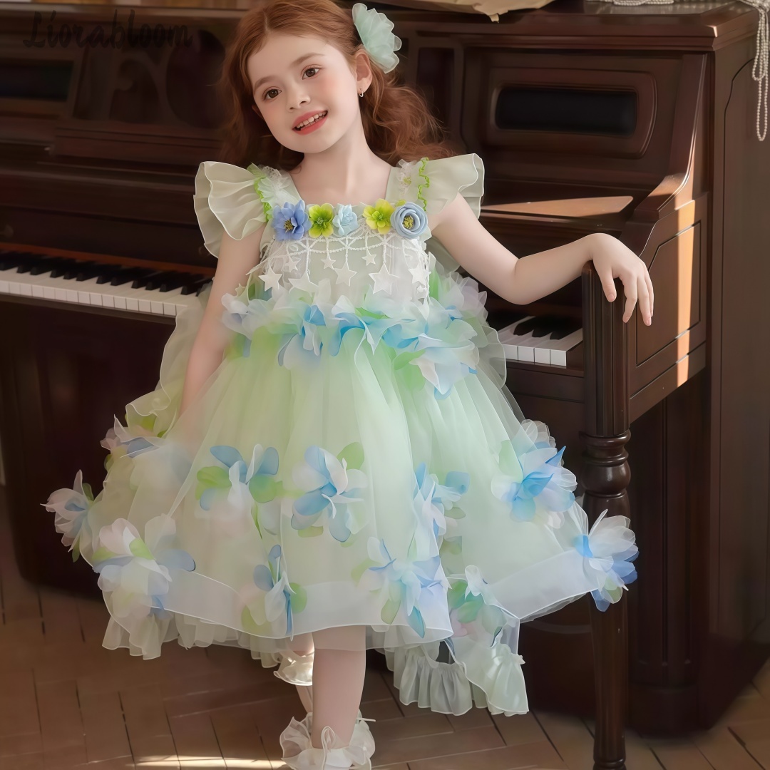 Girls' Teal Ethereal Formal Go – Formal Attire Woman Bewertung und Preis