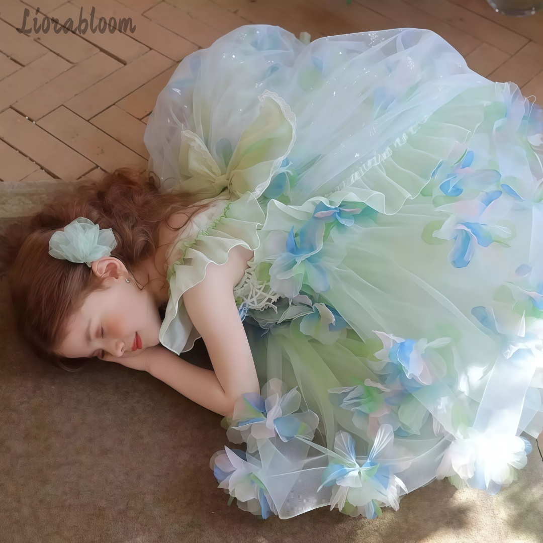 Girls' Teal Ethereal Formal Go – Formal Attire Woman Bewertung und Preis