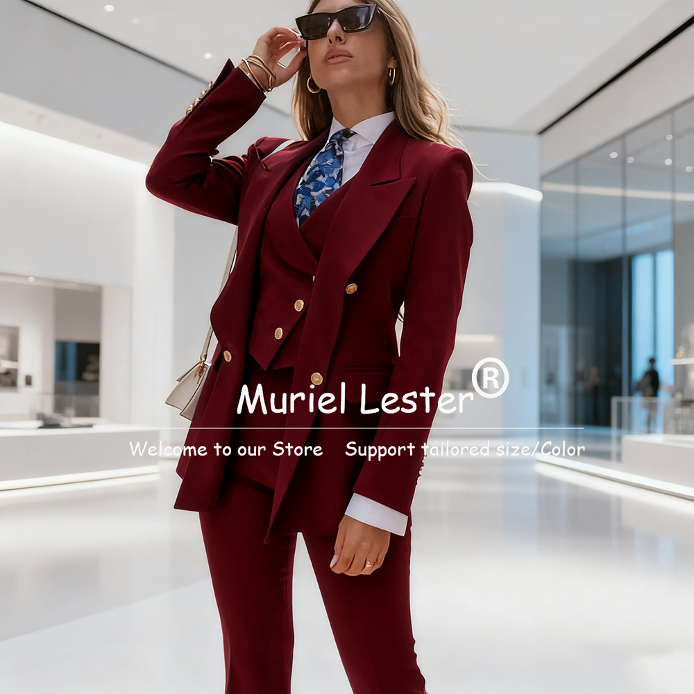 Elegant Blue Women's Suits Dou – Blazer Set Women Formal Bewertung und Preis