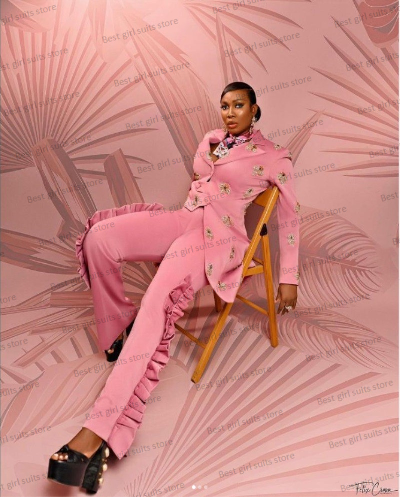 Pink Wedding Women Suit Set Bl – Women'S Formal Wear For A Wedding Guest Bewertung und Preis