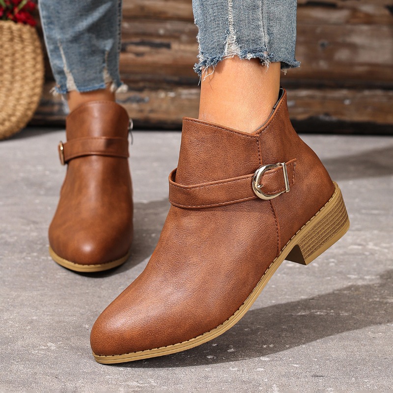 Women's Autumn Winter Ankle Bo – Women Formal Wear Sale Bewertung und Preis