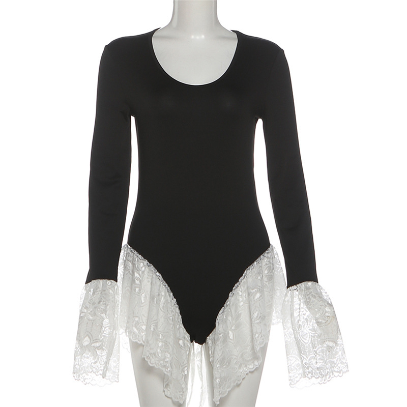Black White Lace Women Jumpsui – Women'S Formal Wear Jumpsuit Bewertung und Preis
