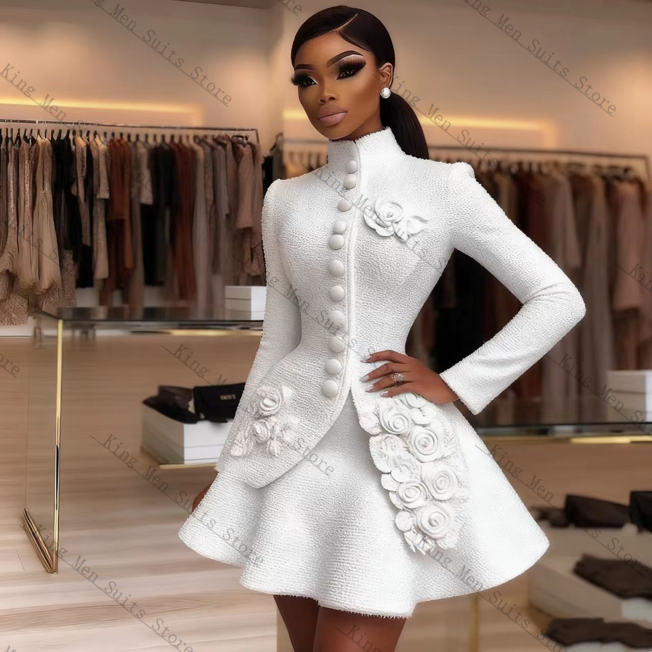 Luxury White Women Suit Set 2  – Women'S Formal Wear For A Wedding Guest Bewertung und Preis