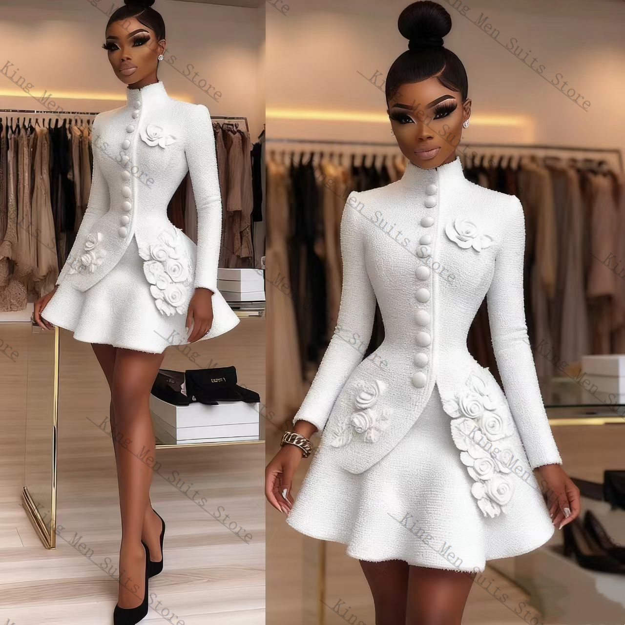 Luxury White Women Suit Set 2  – Women'S Formal Wear For A Wedding Guest Bewertung und Preis