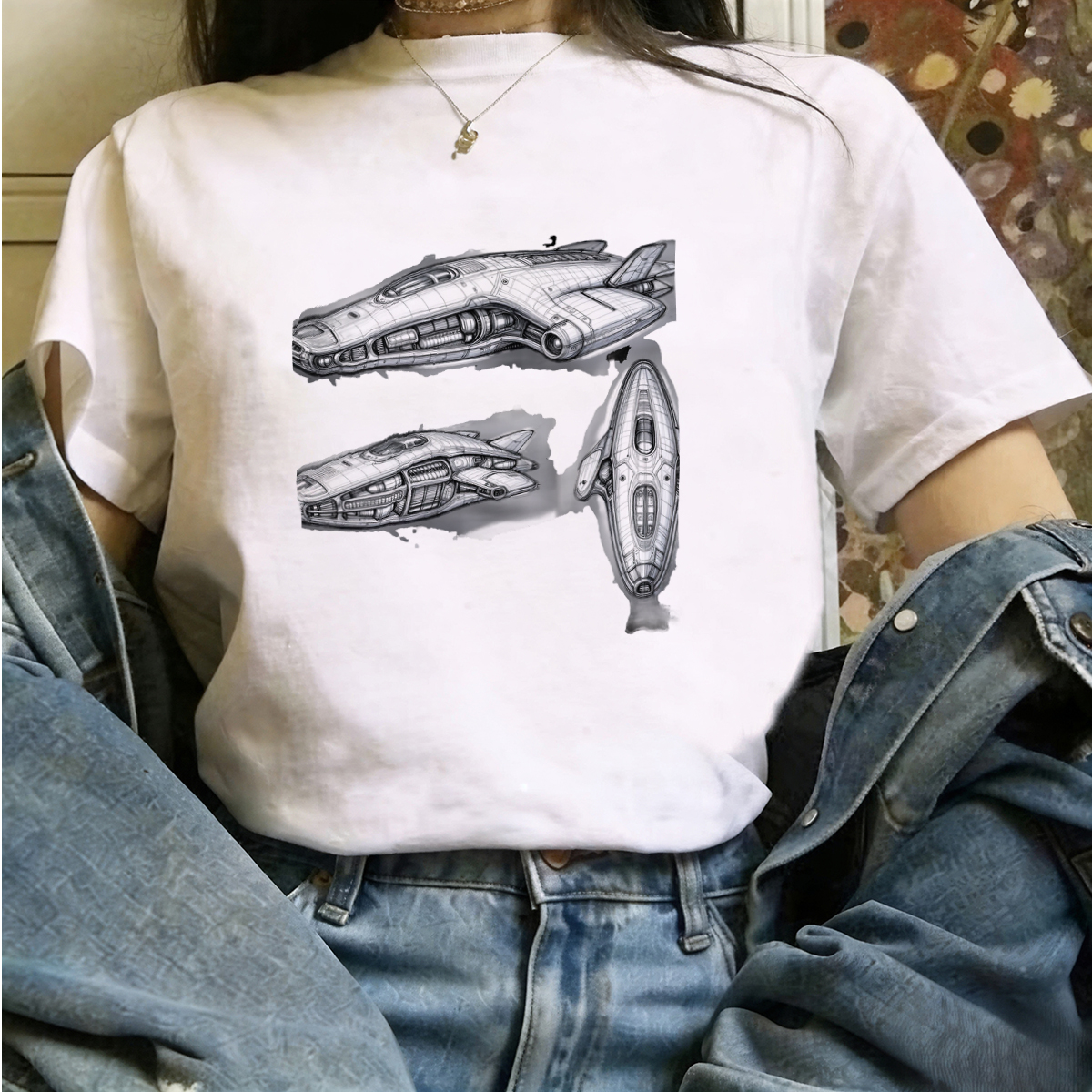 T Shirts Woman Harness Strap D – Women'S Gothic Formal Wear Bewertung und Preis