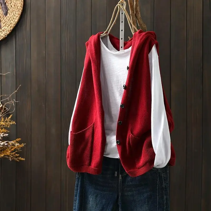 Waistcoat Red Cardigan Women's – Women'S Formal Wear Cardigan Bewertung und Preis