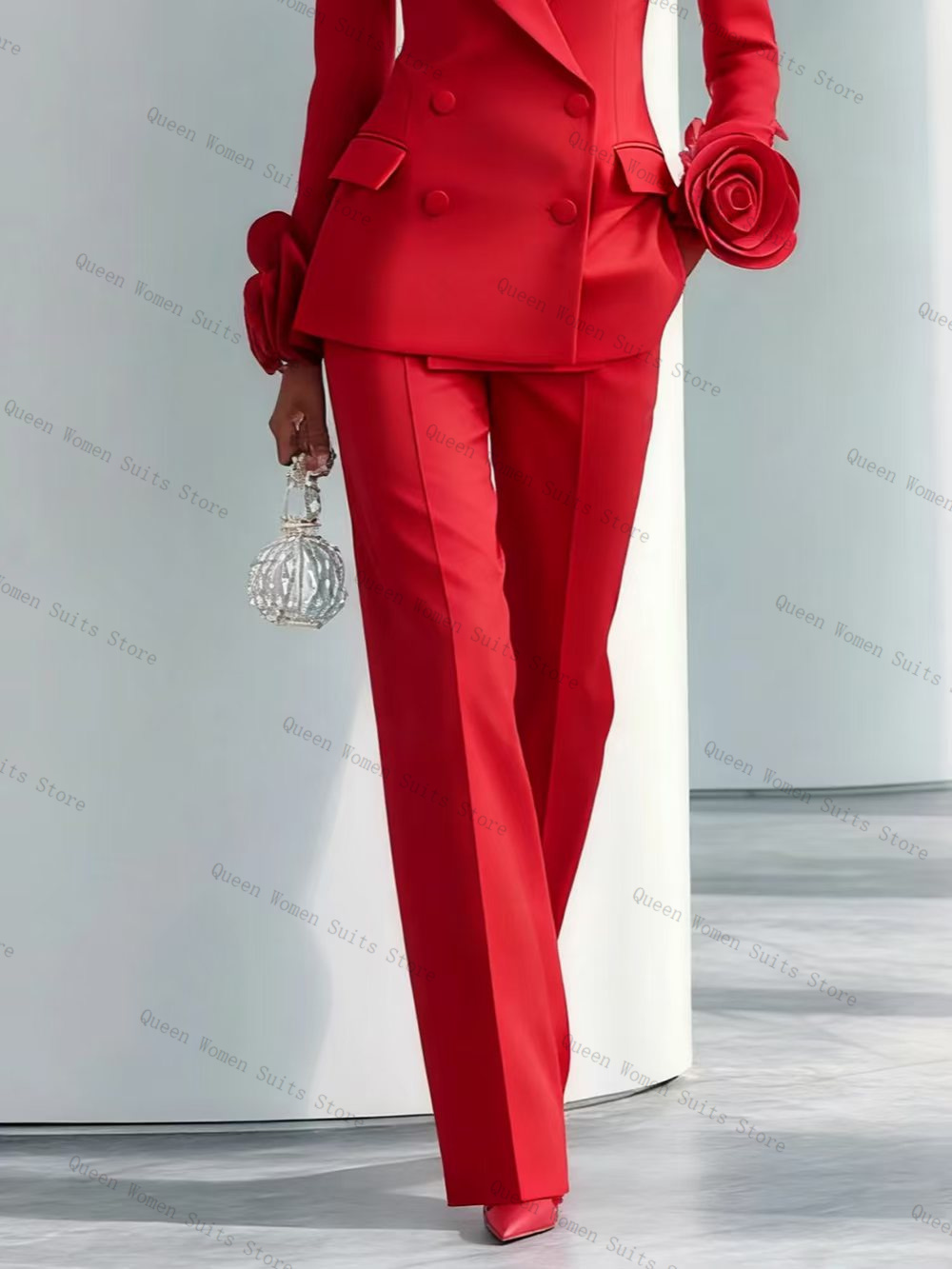 Luxury Red Women Suit Set 2 Pc – Women'S Formal Wear For A Wedding Guest Bewertung und Preis