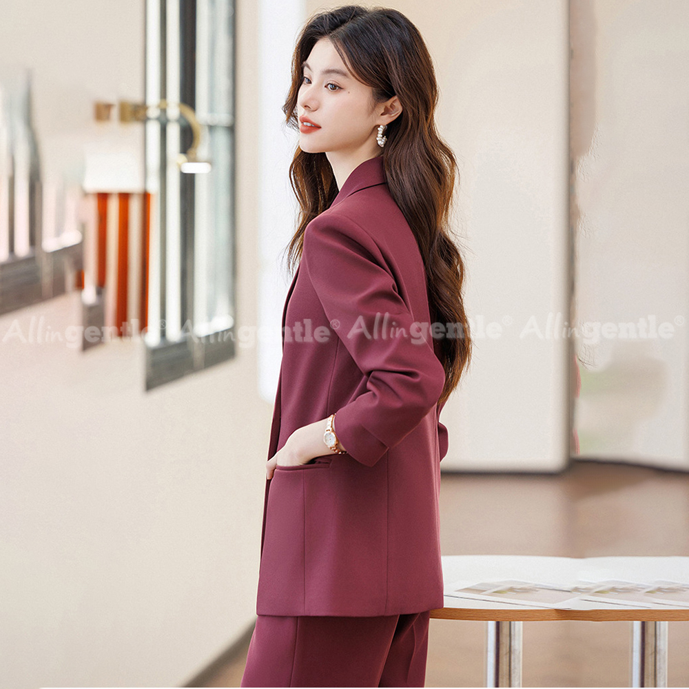 Women's Office Suit 2 Piece Se – Blazer Set Women Formal Bewertung und Preis