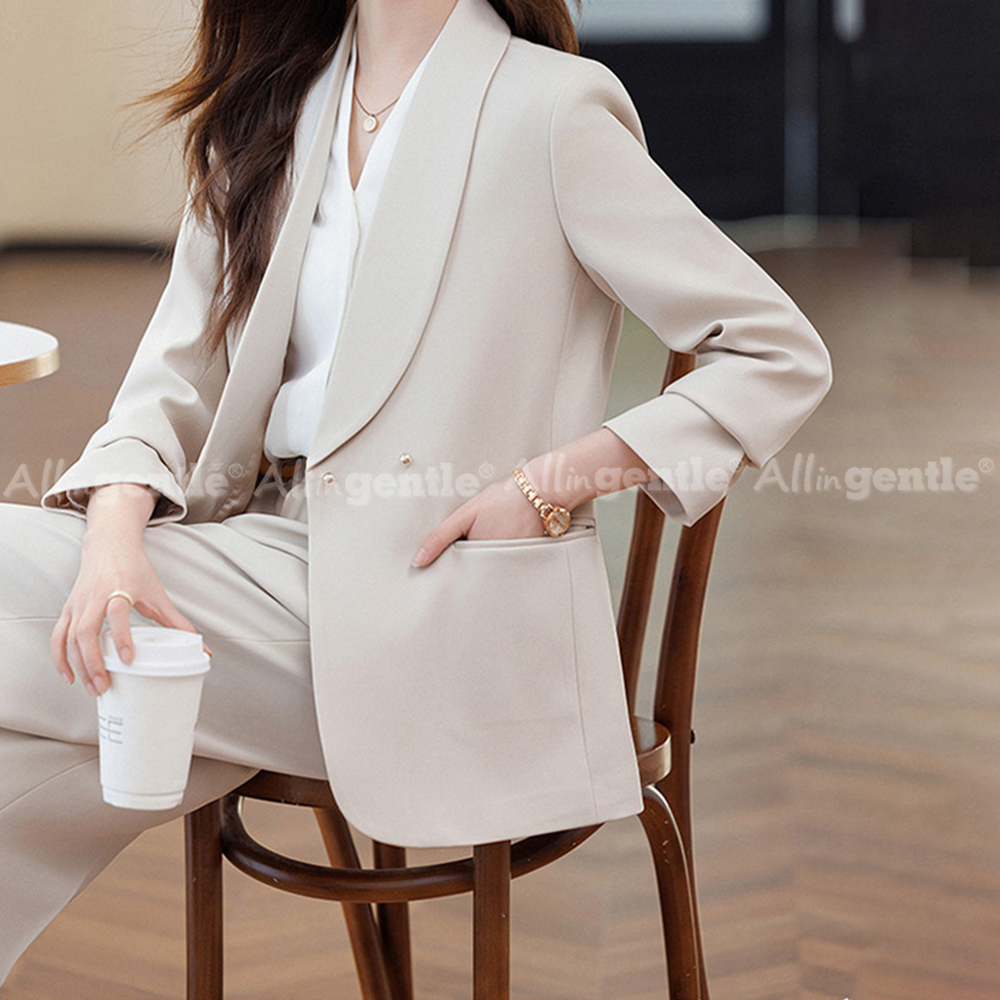 Women's Office Suit 2 Piece Se – Blazer Set Women Formal Bewertung und Preis