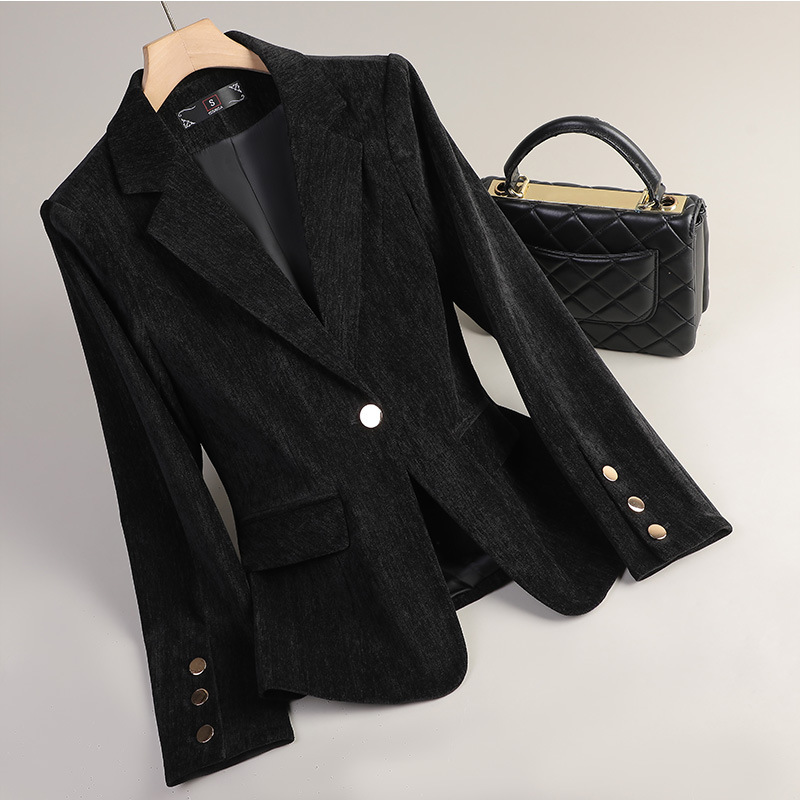 Yellow Gold Velvet Blazer Wome – Yellow Formal Wear Women Bewertung und Preis