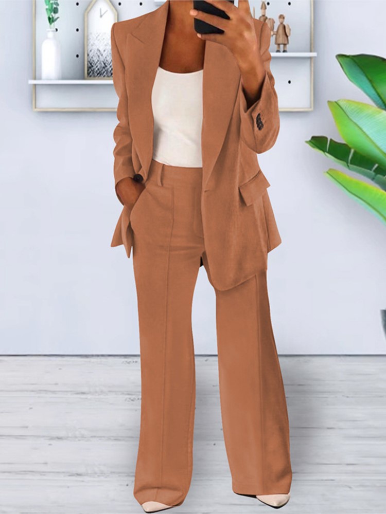 Autumn Fashion New Women's 2PC – Blazer Set Women Formal Bewertung und Preis