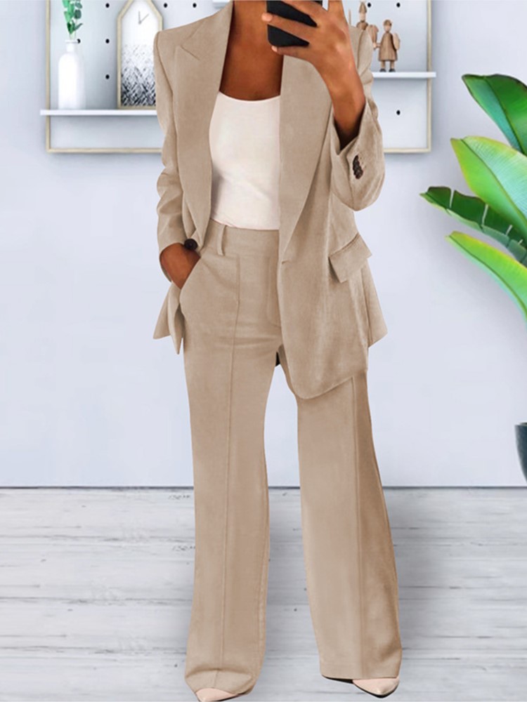 Autumn Fashion New Women's 2PC – Blazer Set Women Formal Bewertung und Preis