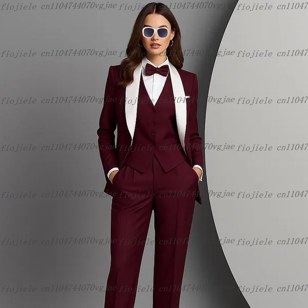 White Burgundy Formal Business – Blazer Set Women Formal Bewertung und Preis