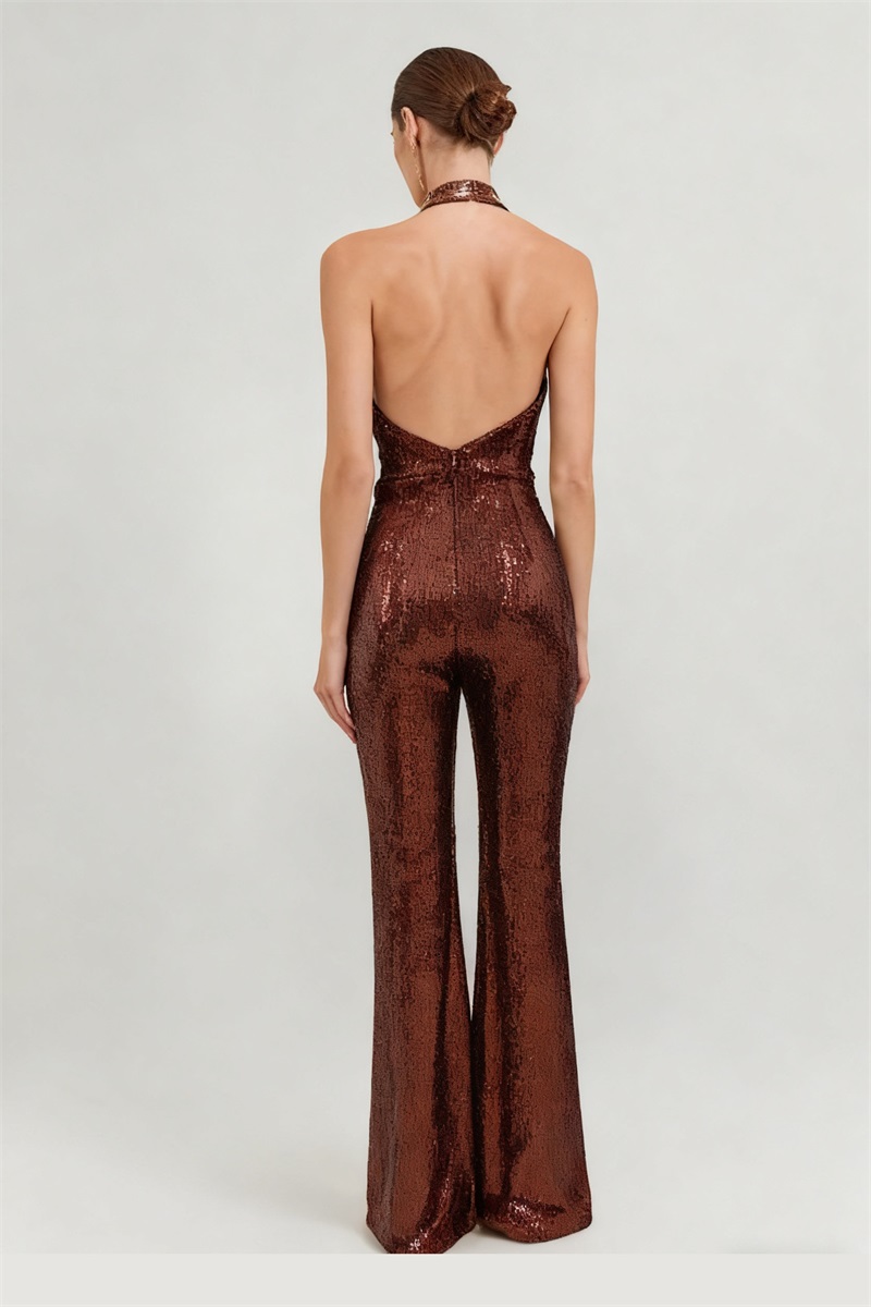 Glitter Sequins Women Jumpsuit – Women'S Formal Wear Jumpsuit Bewertung und Preis