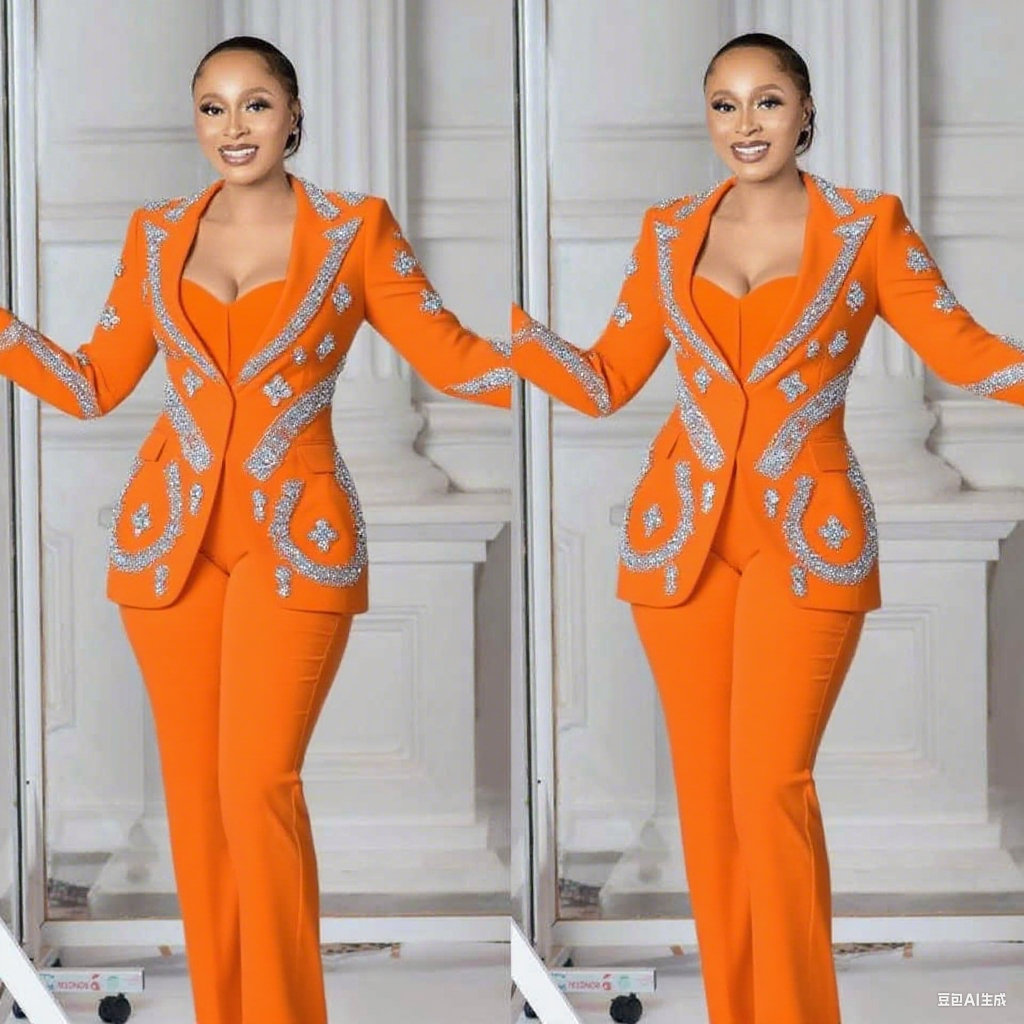 Luxury Women Pants Suits 2 Pcs – Women'S Formal Wear For A Wedding Guest Bewertung und Preis