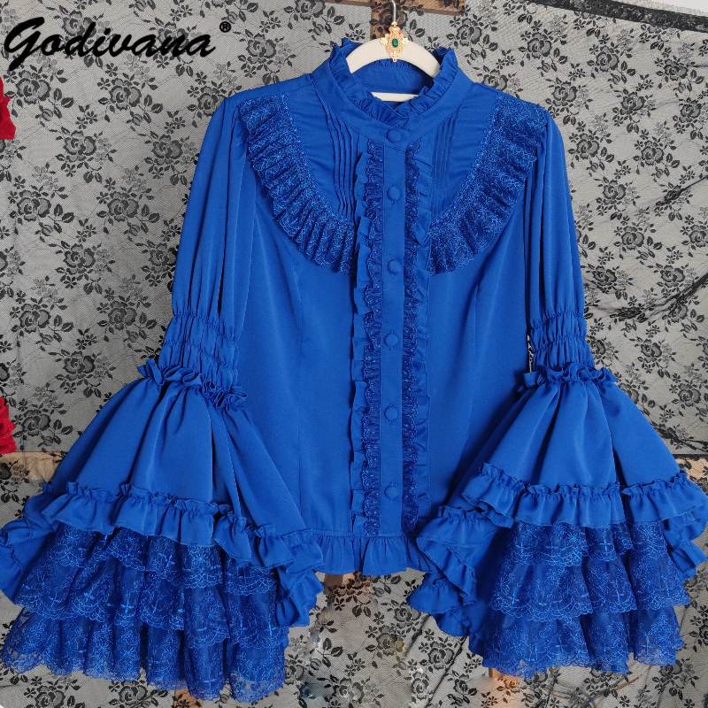 Original Lolita Chiffon Blouse – Women'S Gothic Formal Wear Bewertung und Preis