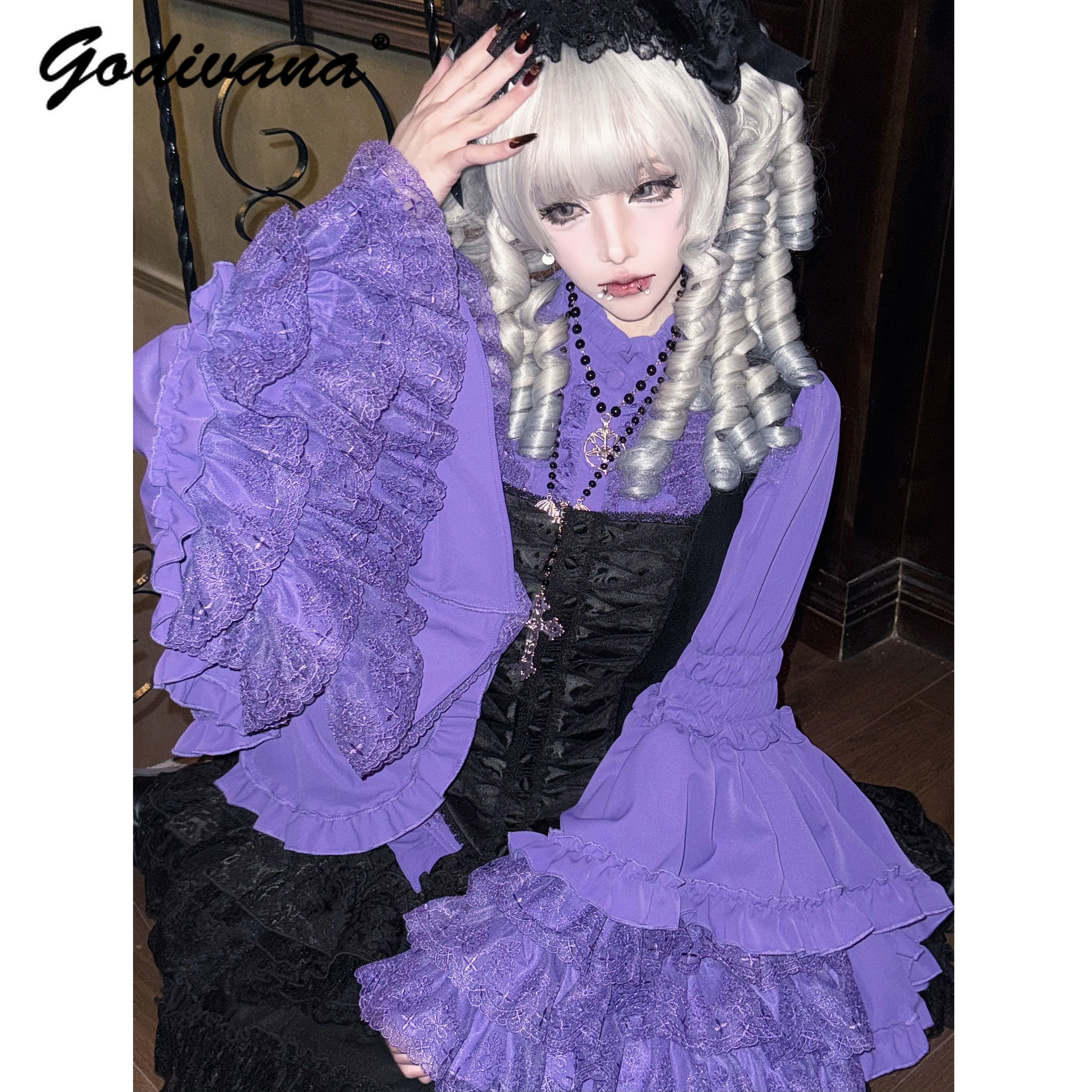 Original Lolita Chiffon Blouse – Women'S Gothic Formal Wear Bewertung und Preis