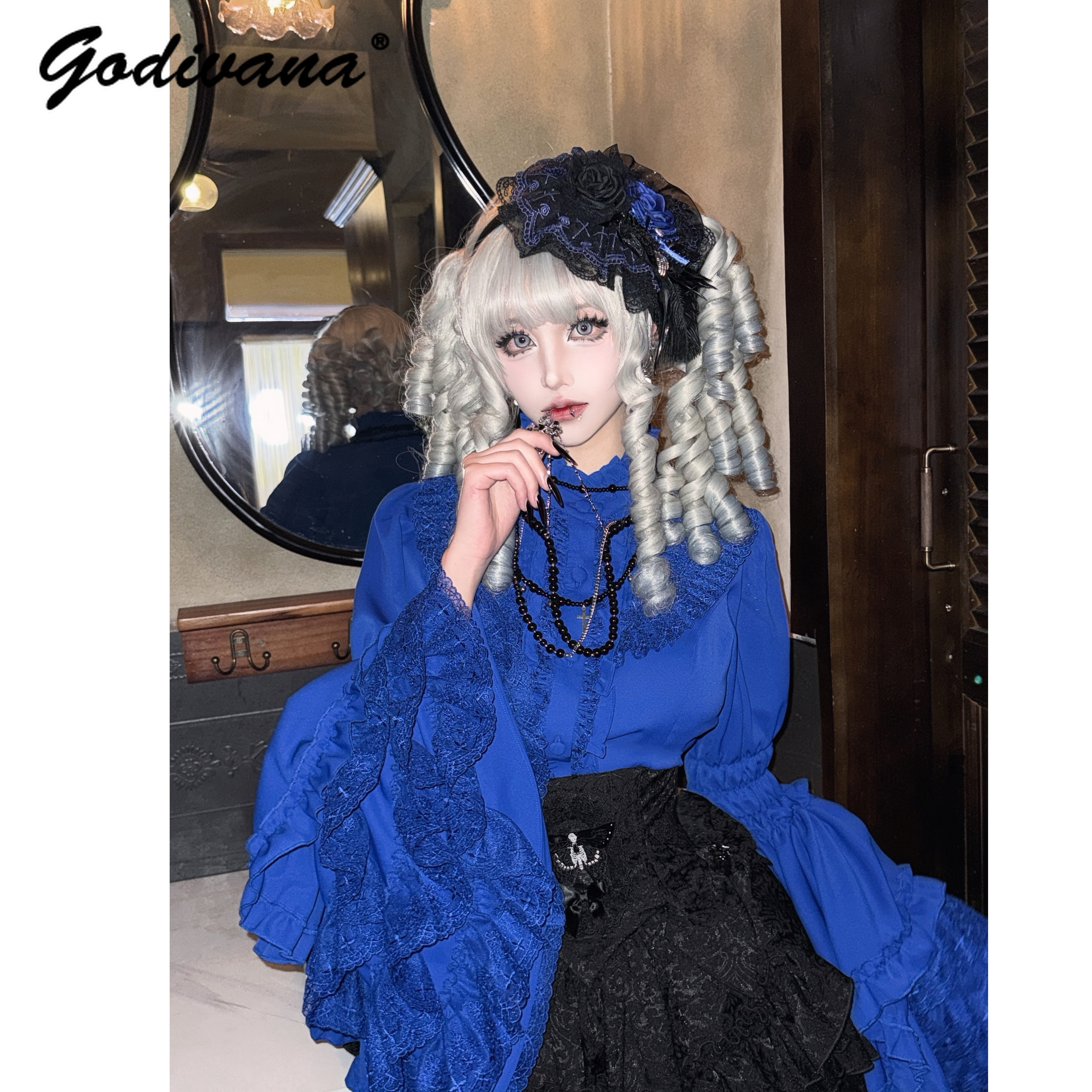 Original Lolita Chiffon Blouse – Women'S Gothic Formal Wear Bewertung und Preis