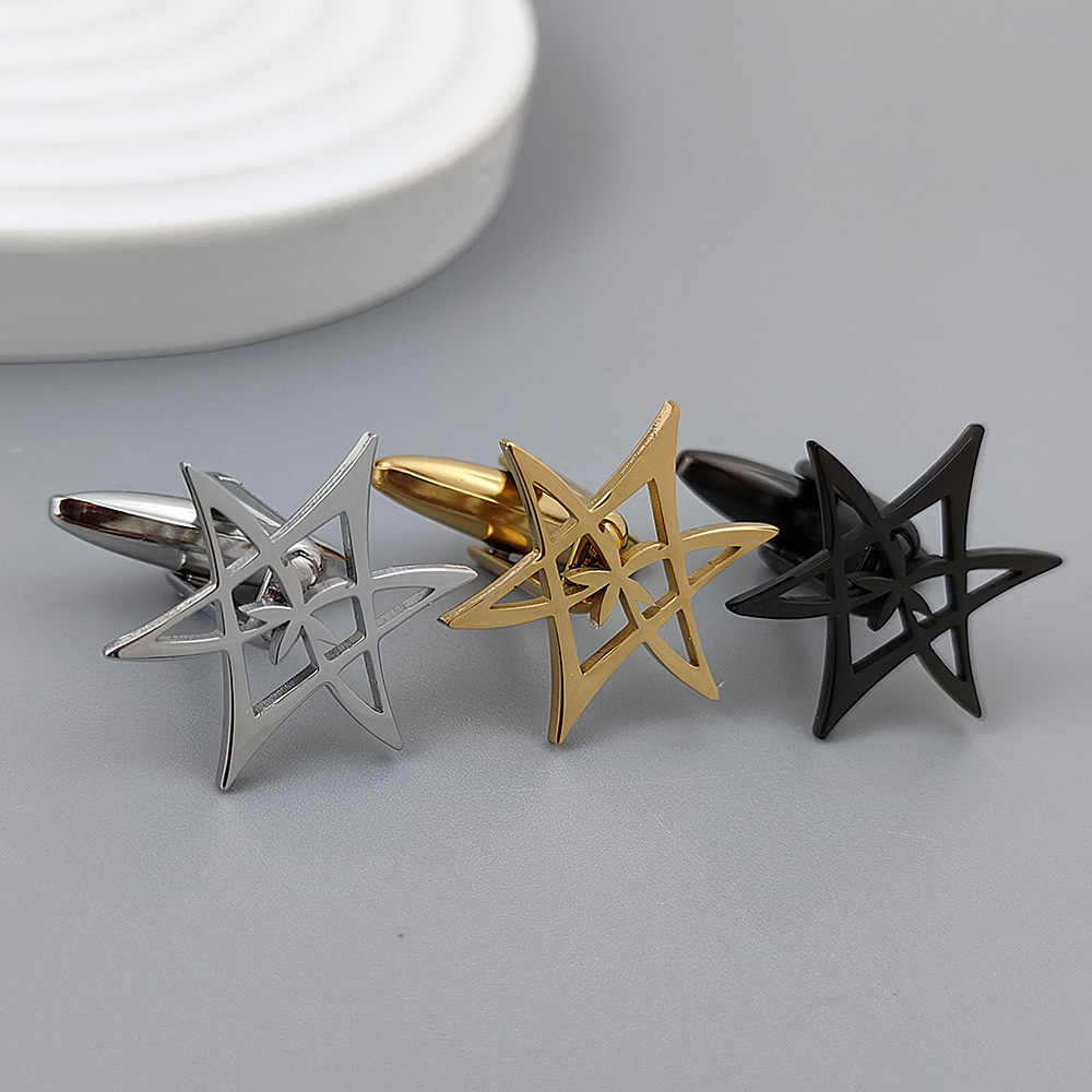 Hexagonal star gold-plated cuf – Women'S Gothic Formal Wear Bewertung und Preis