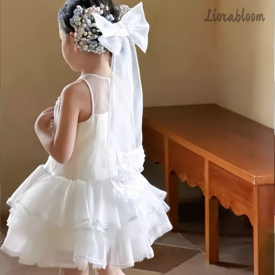 Girls' White Embroidered Forma – Formal Wear Gowns For Women Bewertung und Preis