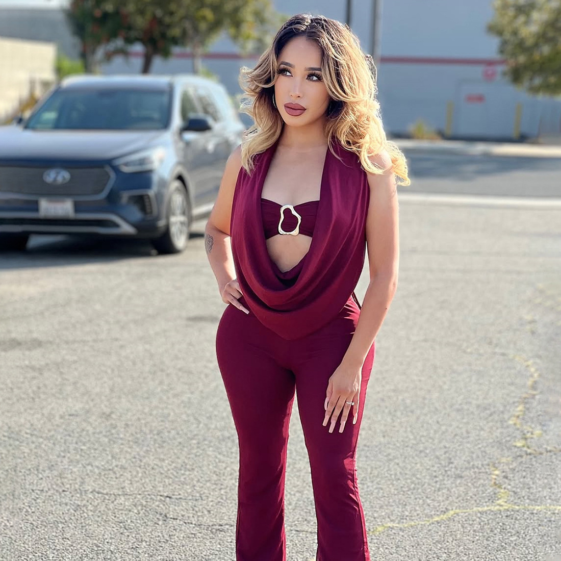 Black Women Jumpsuit 2 Pieces  – Women'S Formal Wear Jumpsuit Bewertung und Preis