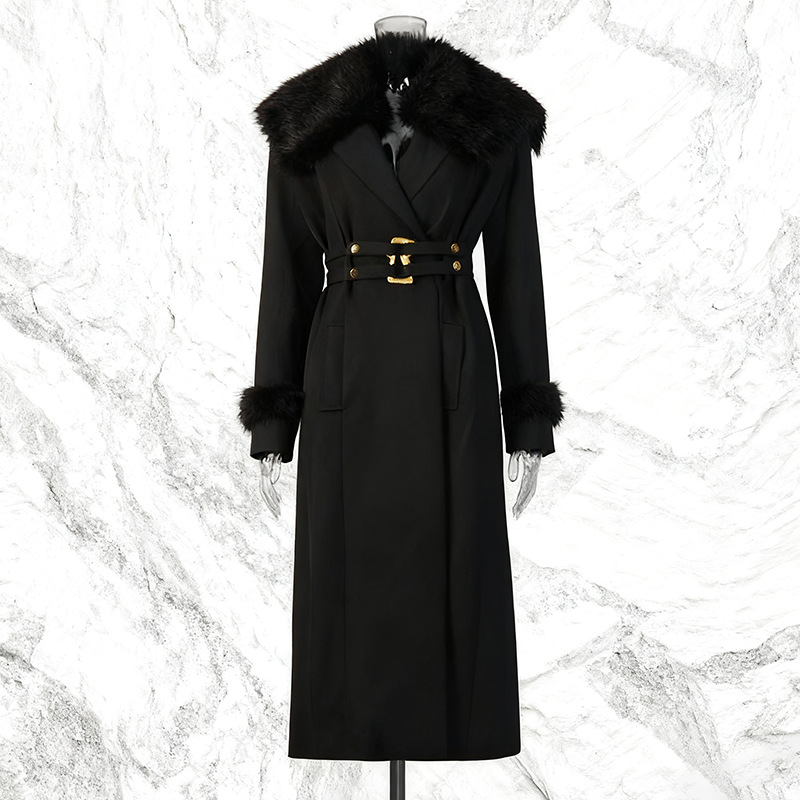 Fur Women Coat Windbreaker Bel – Women'S Formal Wear For A Wedding Guest Bewertung und Preis